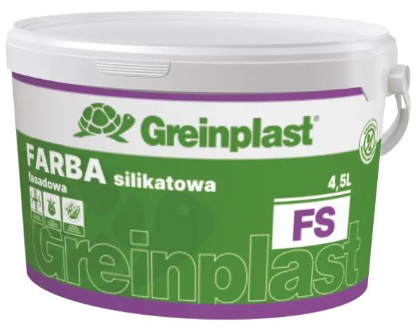 Facade silicate paint  GREINPLAST FS